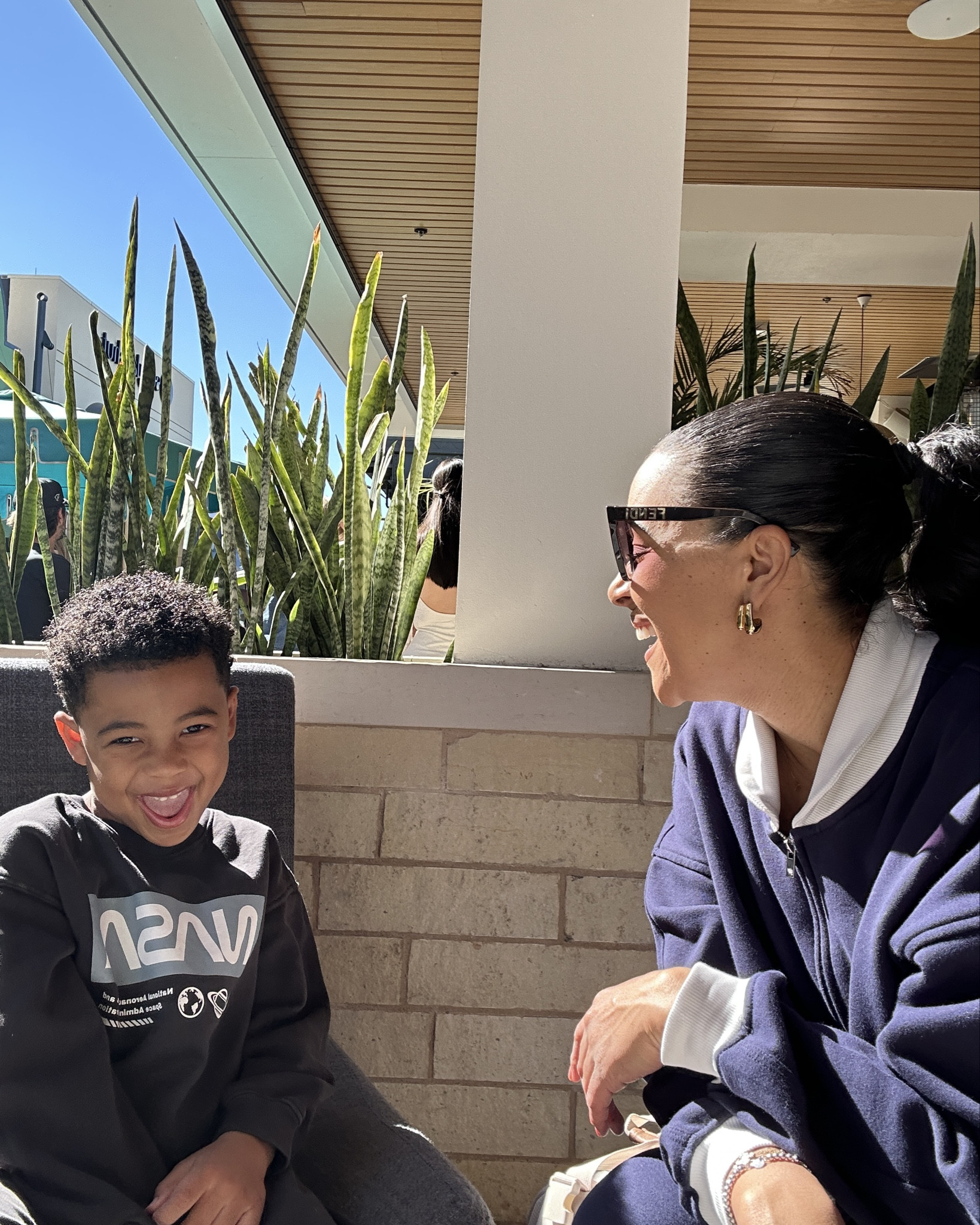 Being silly with my little man. Shop this Fabletics set for yourself. 🫶🏽

#LTKmomlife #LTKootd #LTKdayinmylife