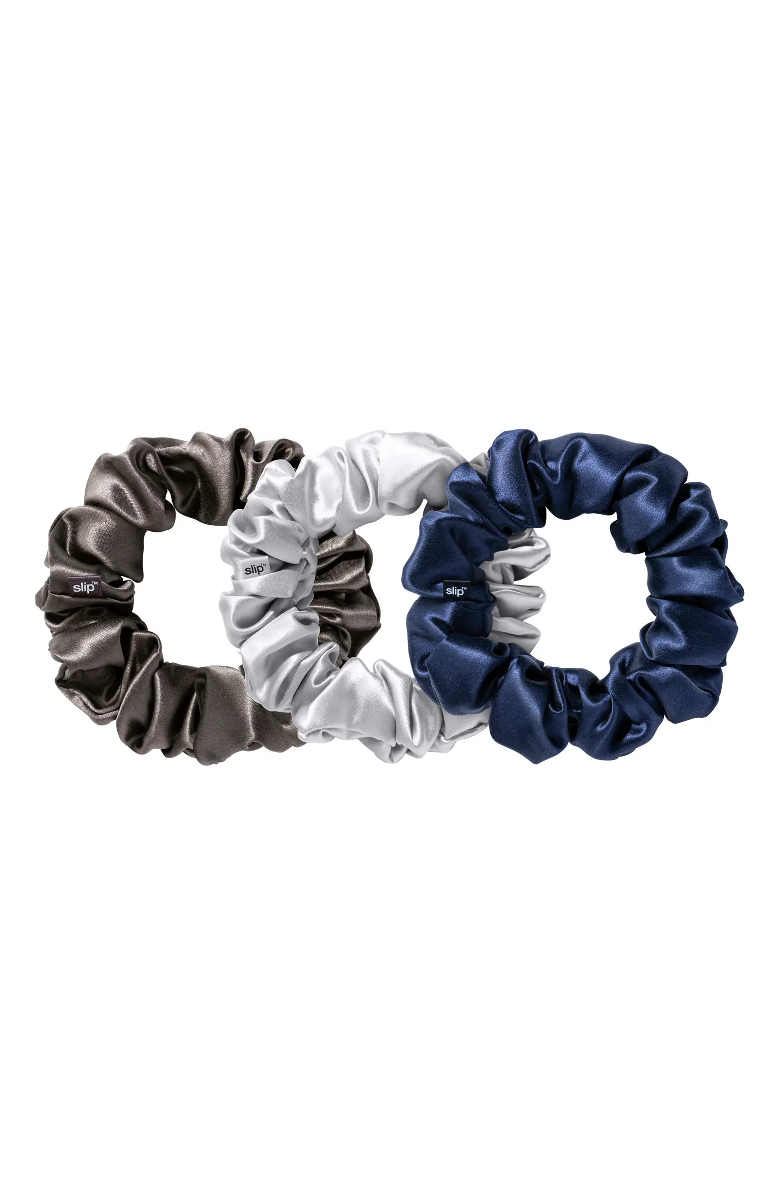 3-Pack Large Silk Scrunchie Set | Nordstrom
