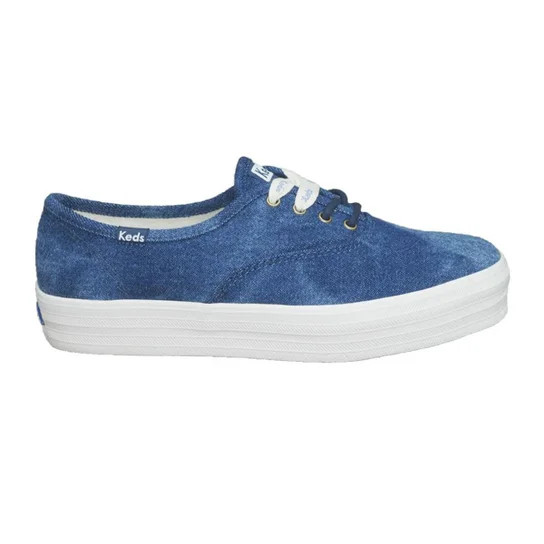 Tênis Keds Triple Tie Dye Denim Marinho KD1381003.33 - Azul | Netshoes (BR)