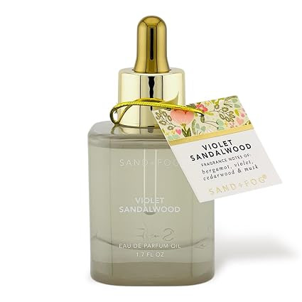 Sand + Fog Violet Sandalwood Eau de Parfum Oil 1.7oz | Amazon (US)