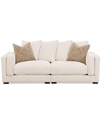 Barlien 2-Pc. Fabric Sofa, Created for Macy's | Macy's Canada