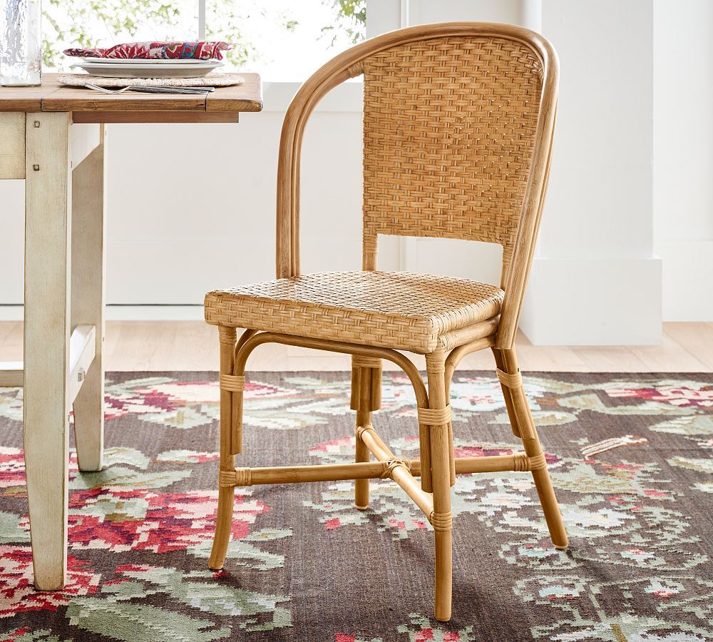 Cafe Bistro Rattan Dining Chair | Pottery Barn (US)
