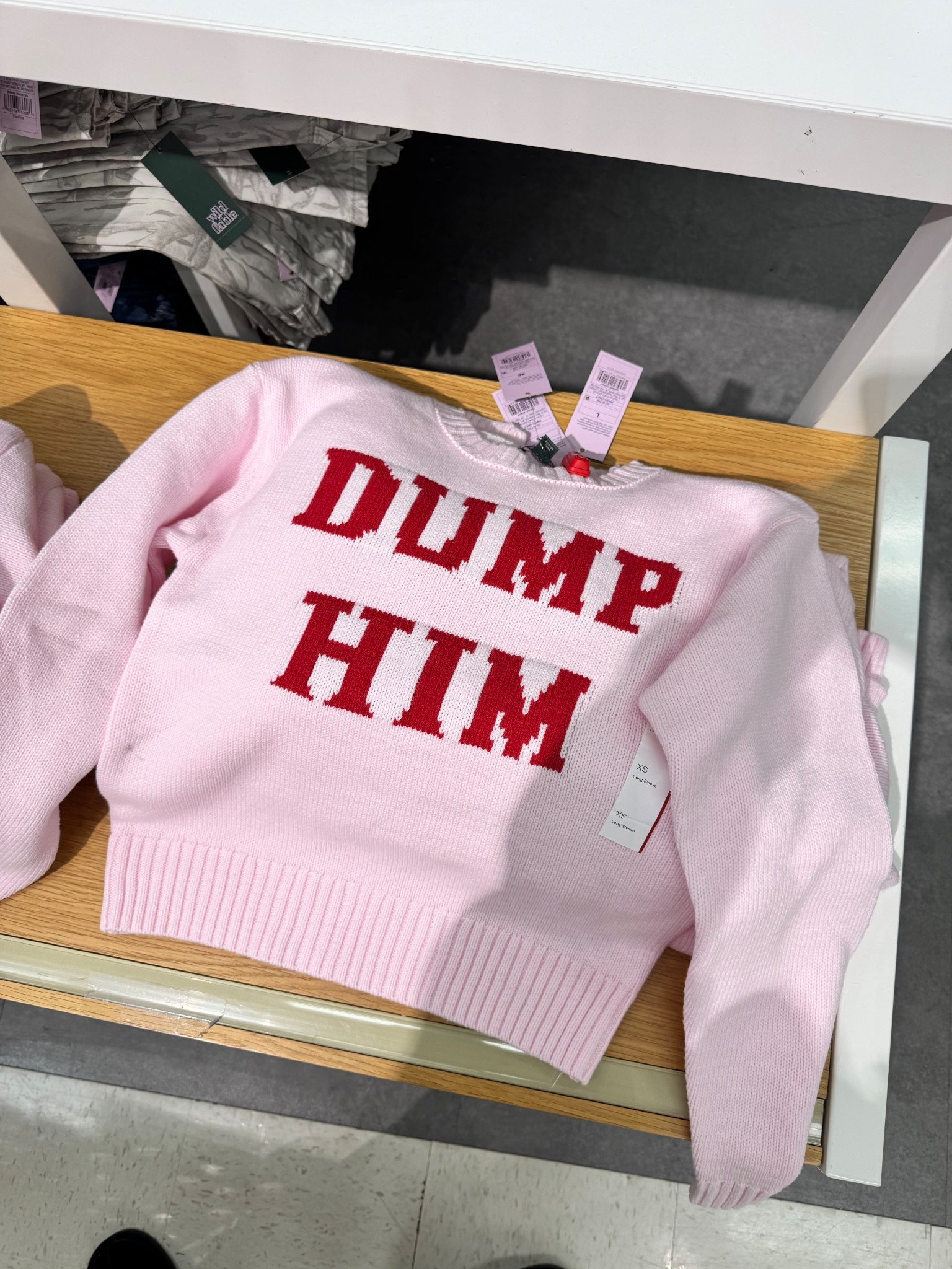 Dump him sweater 

#LTKSeasonal