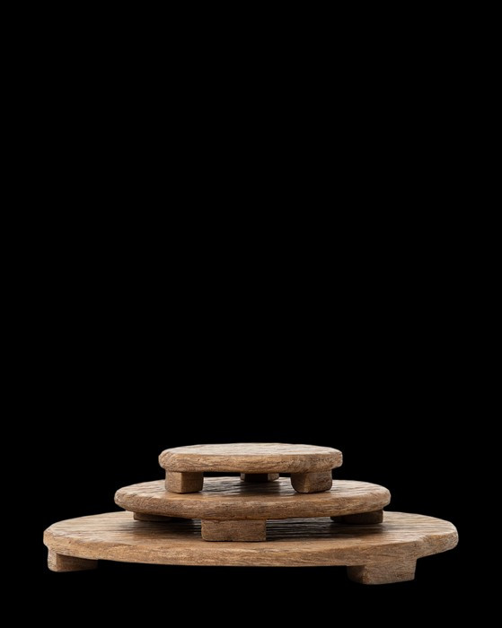 Mango Wood Carved Pedestal | McGee & Co.