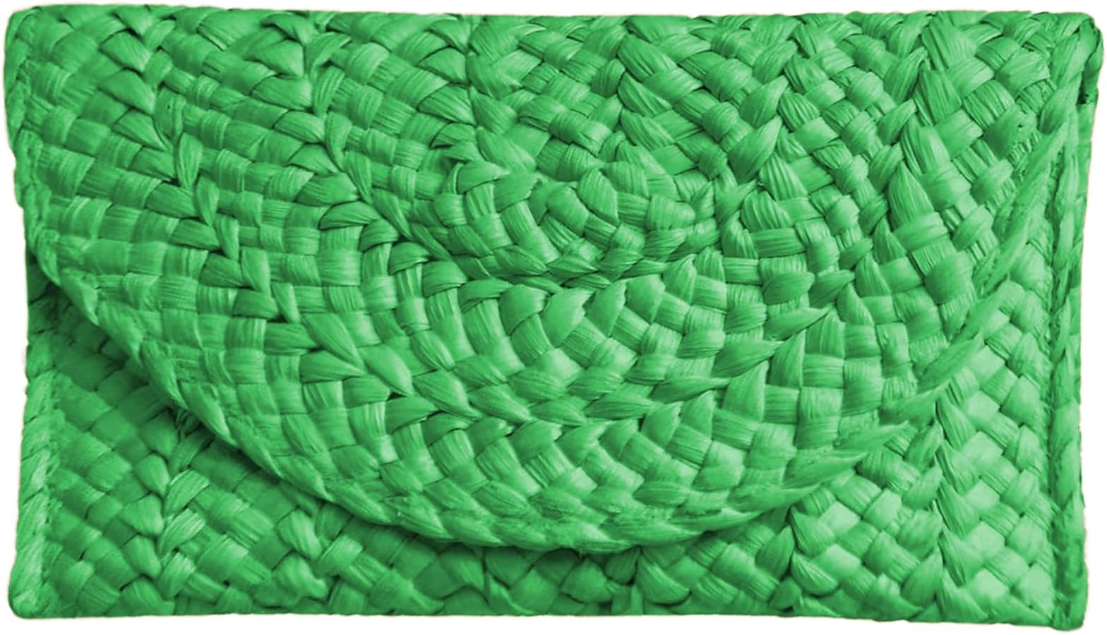 Straw Clutch Purse for Women, Woven Beach Straw Bags for Summer,Rattan Clutch For Girl Vacation | Amazon (US)