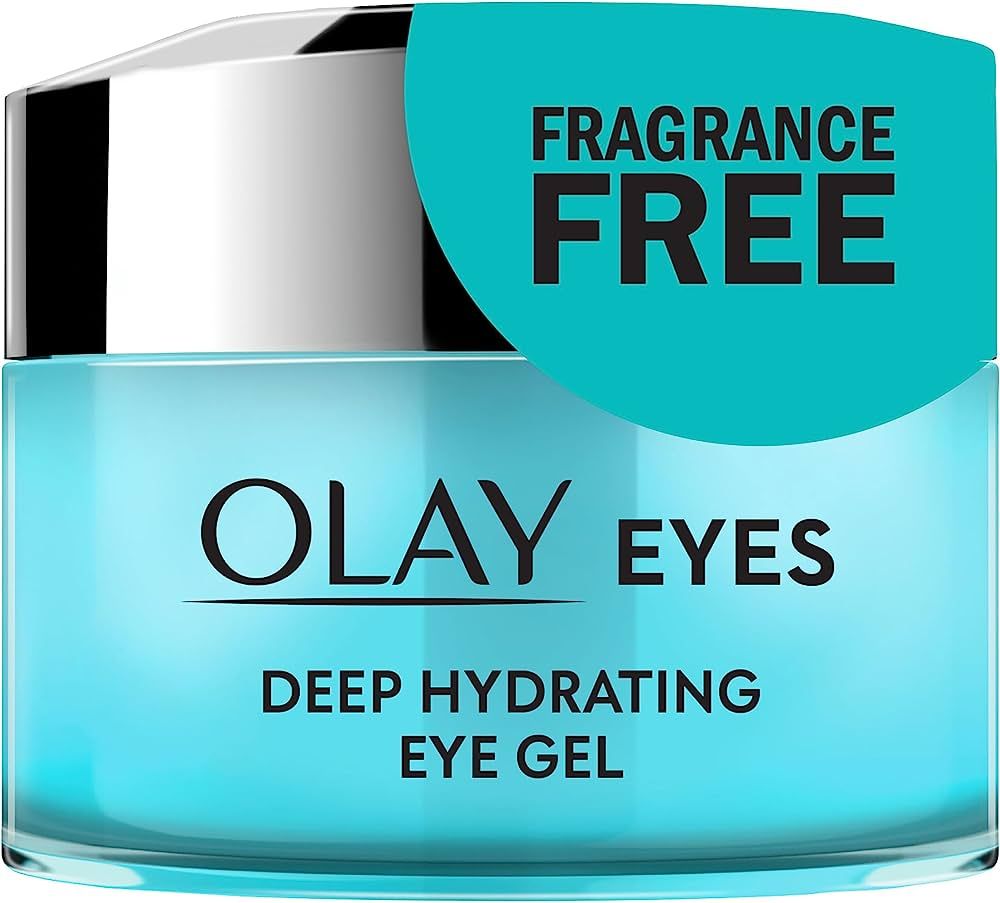 Olay Deep Hydrating Eye Gel with Hyaluronic Acid for Tired Eyes, 0.5 fl oz | Amazon (US)