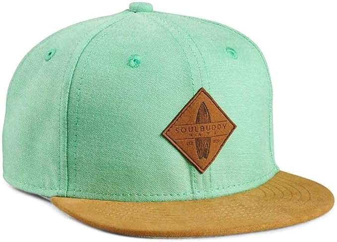 Soulbuddy Snapback Hat for Kids with Leather Patch - 3 Different Sizes S, M, L – Stylish Baseba... | Amazon (US)