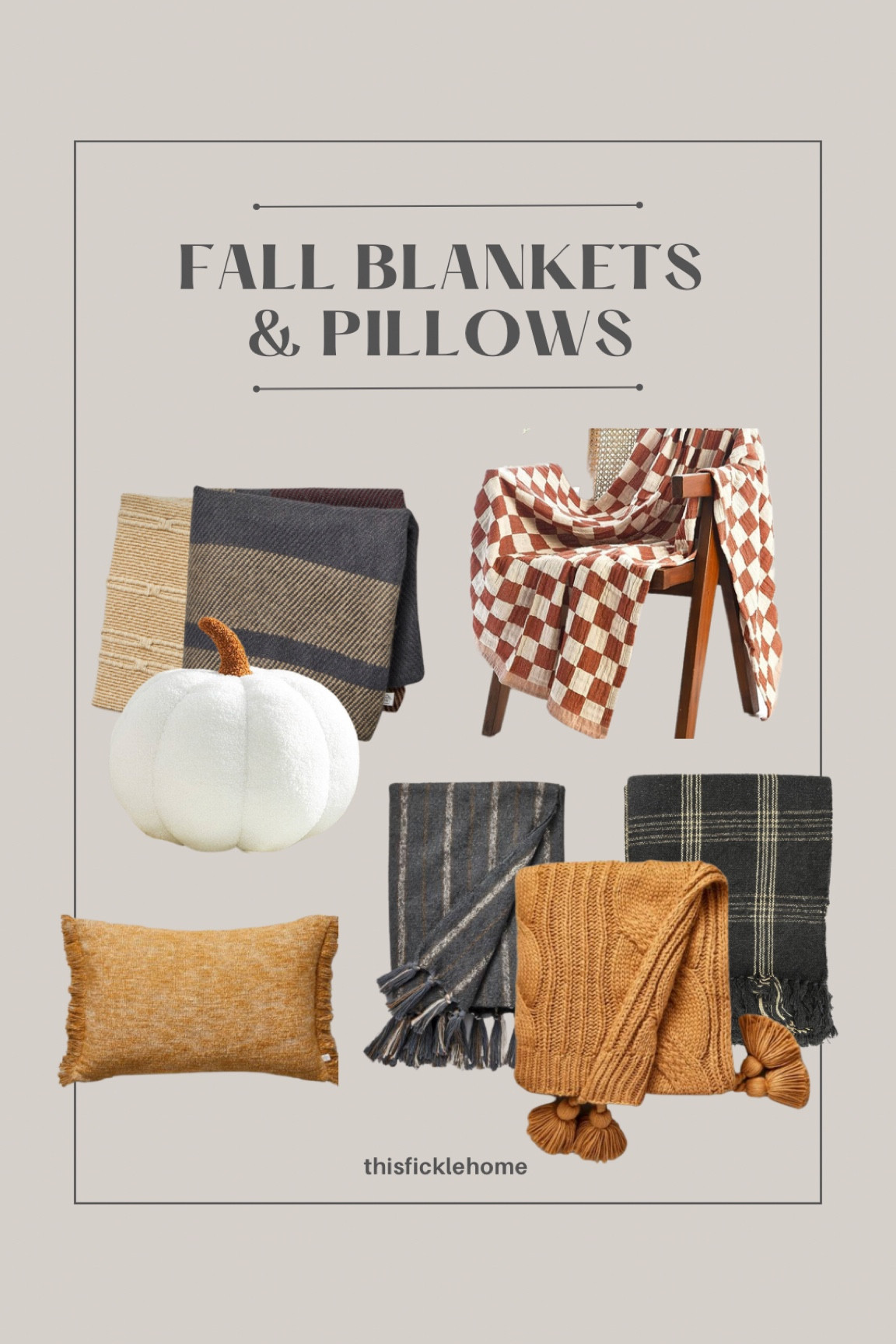 Fall throw blankets, fall throw pillows, pumpkin pillow.

#LTKSeasonal #LTKhome #LTKsalealert