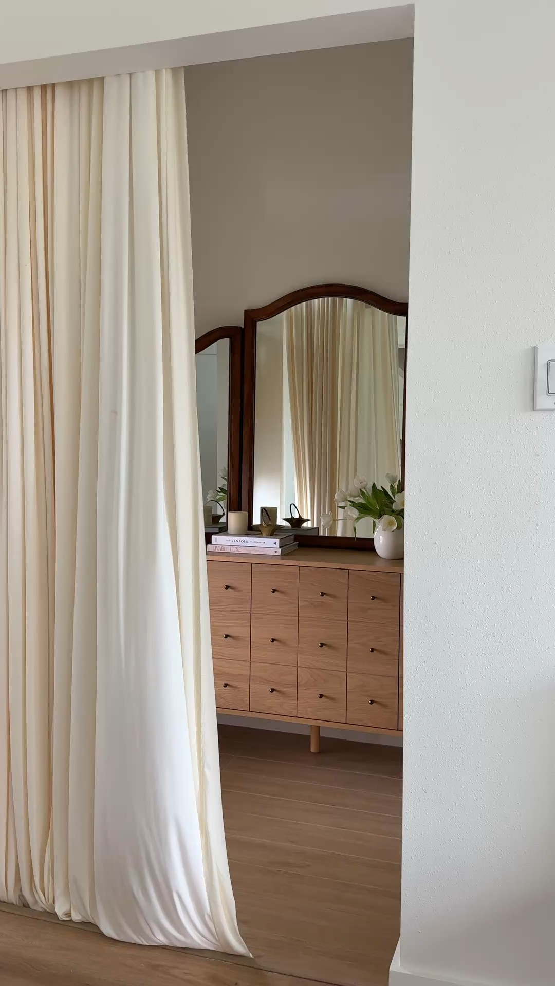 Sideboard used as a closet dresser 

#LTKHome