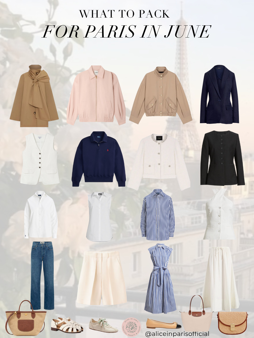 what to wear in paris in june 

 
