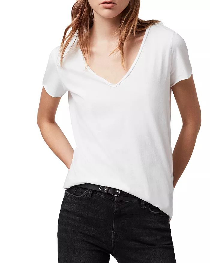 Emelyn Tonic Raw-Edge Tee | Bloomingdale's (US)