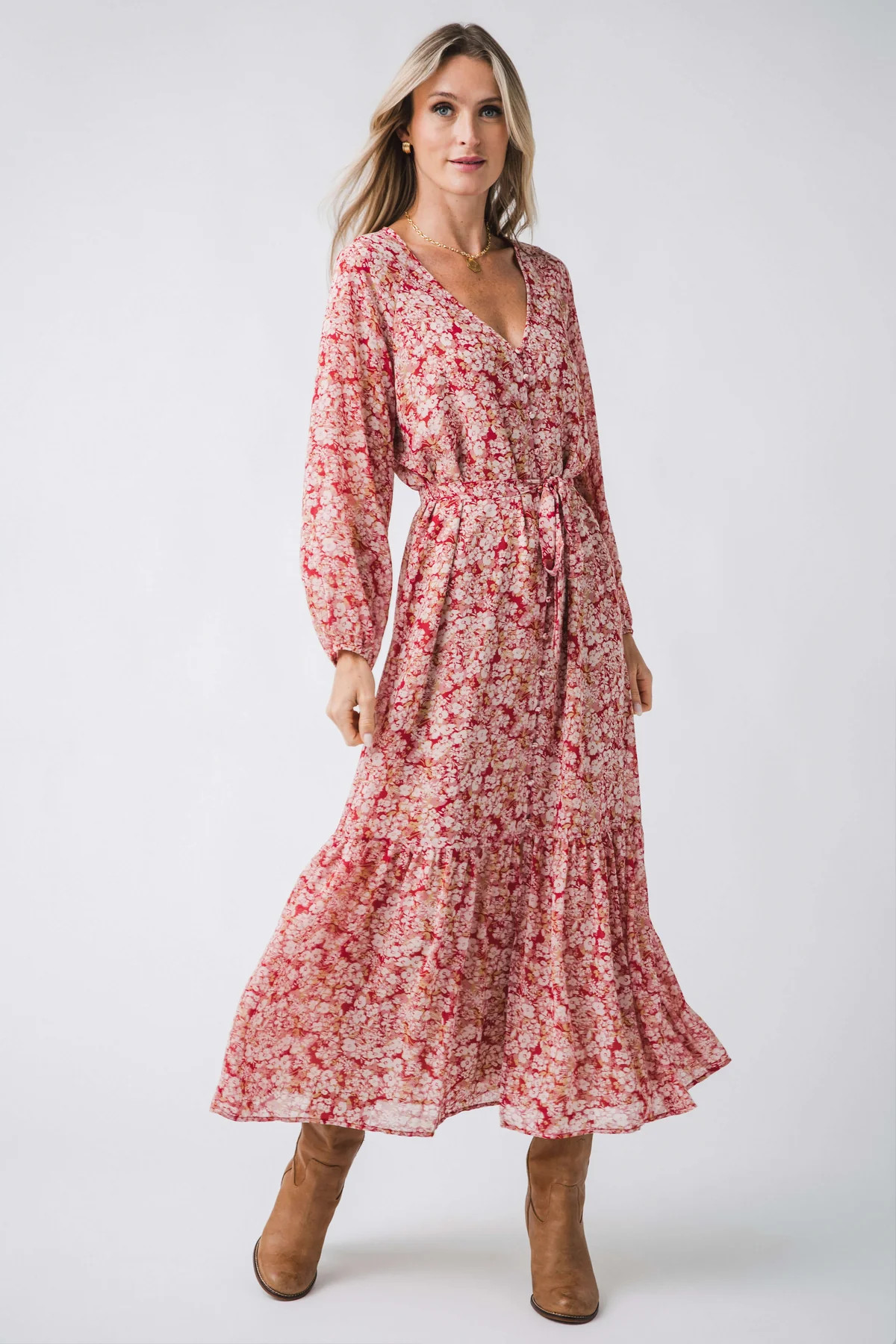Z Supply Della Floral Print Dress | Social Threads