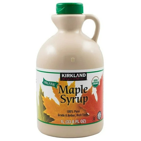 Kirkland Signature Organic Pure Maple Syrup 33.8 Ounce | Walmart (US)