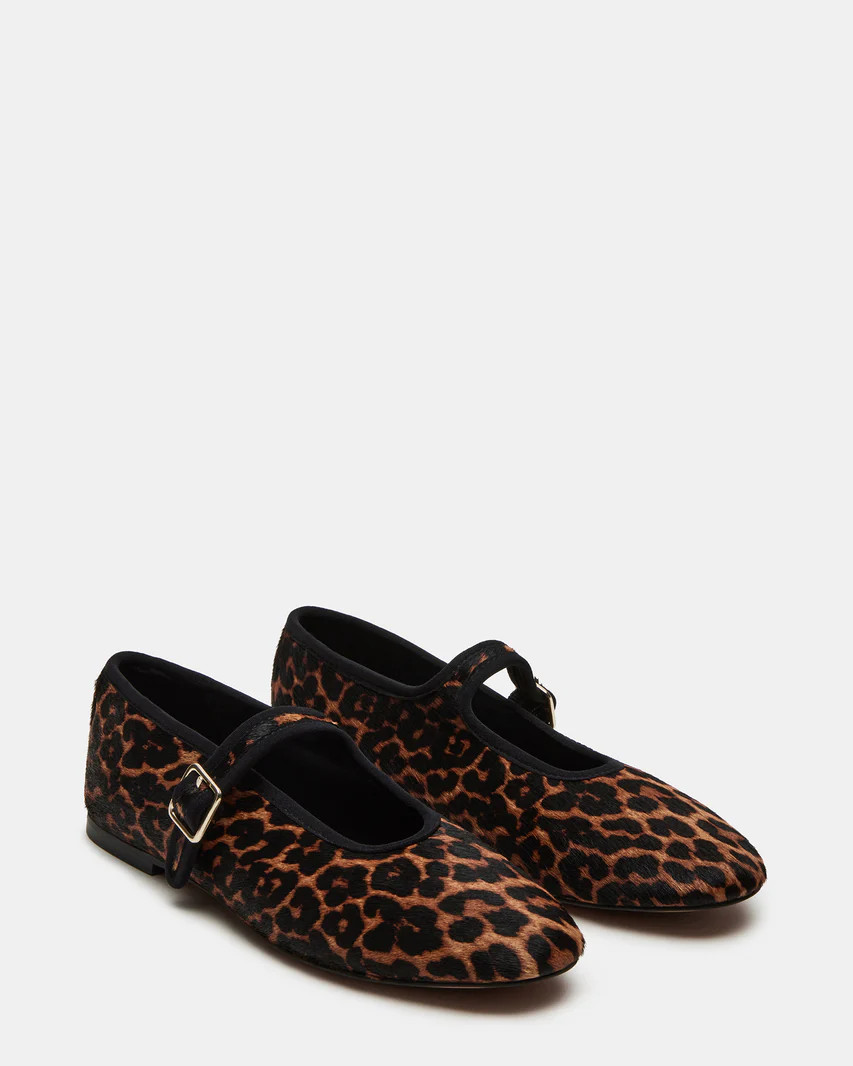 DREAMING Leopard Mary Jane | Women's Flats | Steve Madden (US)