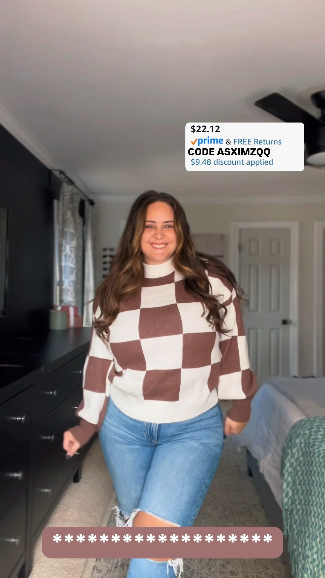 USE CODE ASXIMZQQ

SHOWN IN SIZE LARGE! 

(Jeans size 16, bralette size XXL) 

Promo codes are entered are on the check out screen where you select payment method. 

Codes & coupons only work for a limited time! If you get an error, it may have maxed the color/size you selected.. so try another one. Sometimes it helps to check out one item at a time! 

SCREENSHOT TO EASILY COPY/PASTE PROMO CODE AT CHECKOUT! 

#affordablestyle #amazonstyle #amazondeals #summeroutfits #everydayoutfits #ltksalealert #dailydeals 


#LTKMidsize #LTKPlusSize #LTKStyleTip