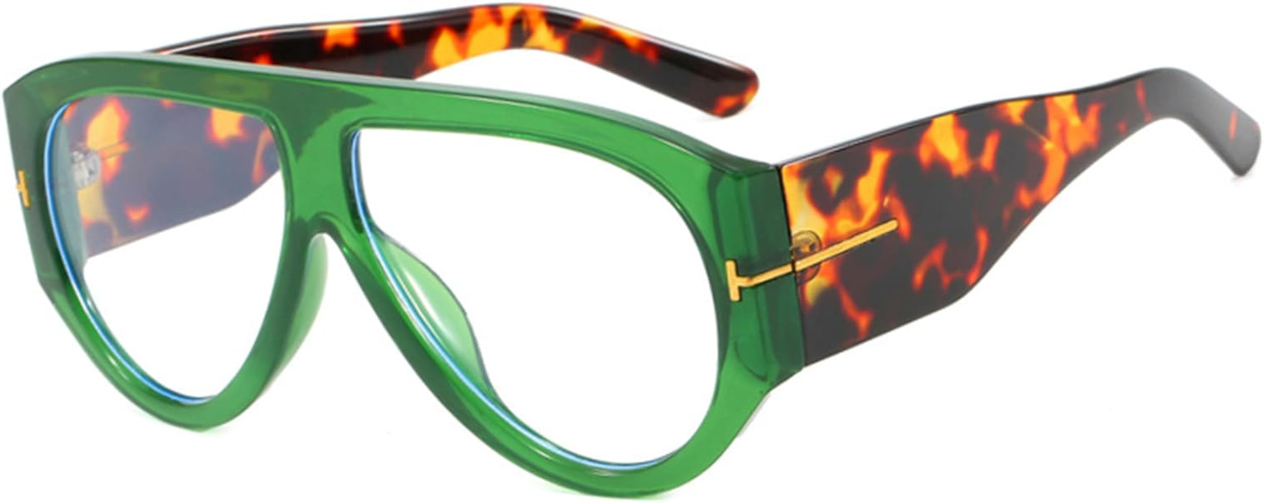 Polarized Sunglasses for Women Trendy Large Frame Sun Glasses Fashion Decorative Sunglasses | Amazon (UK)