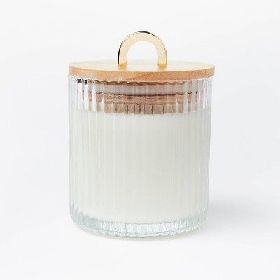 9oz Masala Rose Glass Jar Candle - Threshold&#8482; designed with Studio McGee | Target