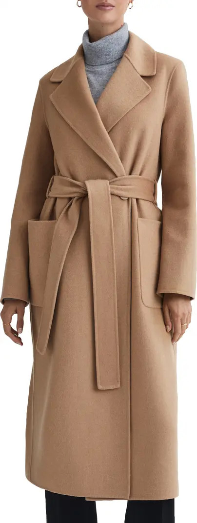 Lucia Belted Wool Blend Coat | Nordstrom