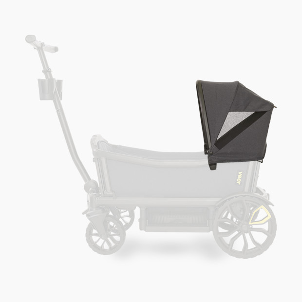 Veer Cruiser Wagon Retractable Canopy in Black | Babylist