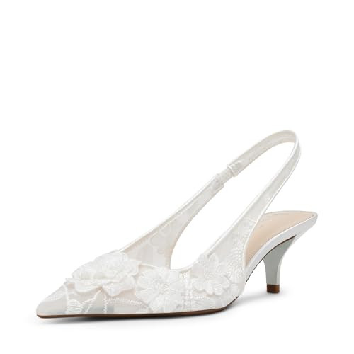 Betsey Johnson Women's Sb-Dian, Ivory, 10 | Amazon (US)