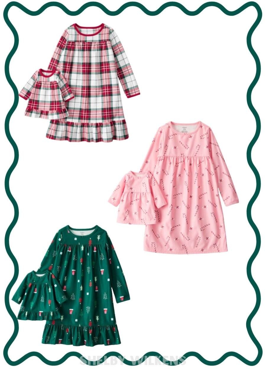 Holiday jammie magic ✨ Matching doll + girl sets for just $20 each!! Such a fun little festive find 🎅🏼💖

#LTKSeasonal #LTKKids #LTKHoliday