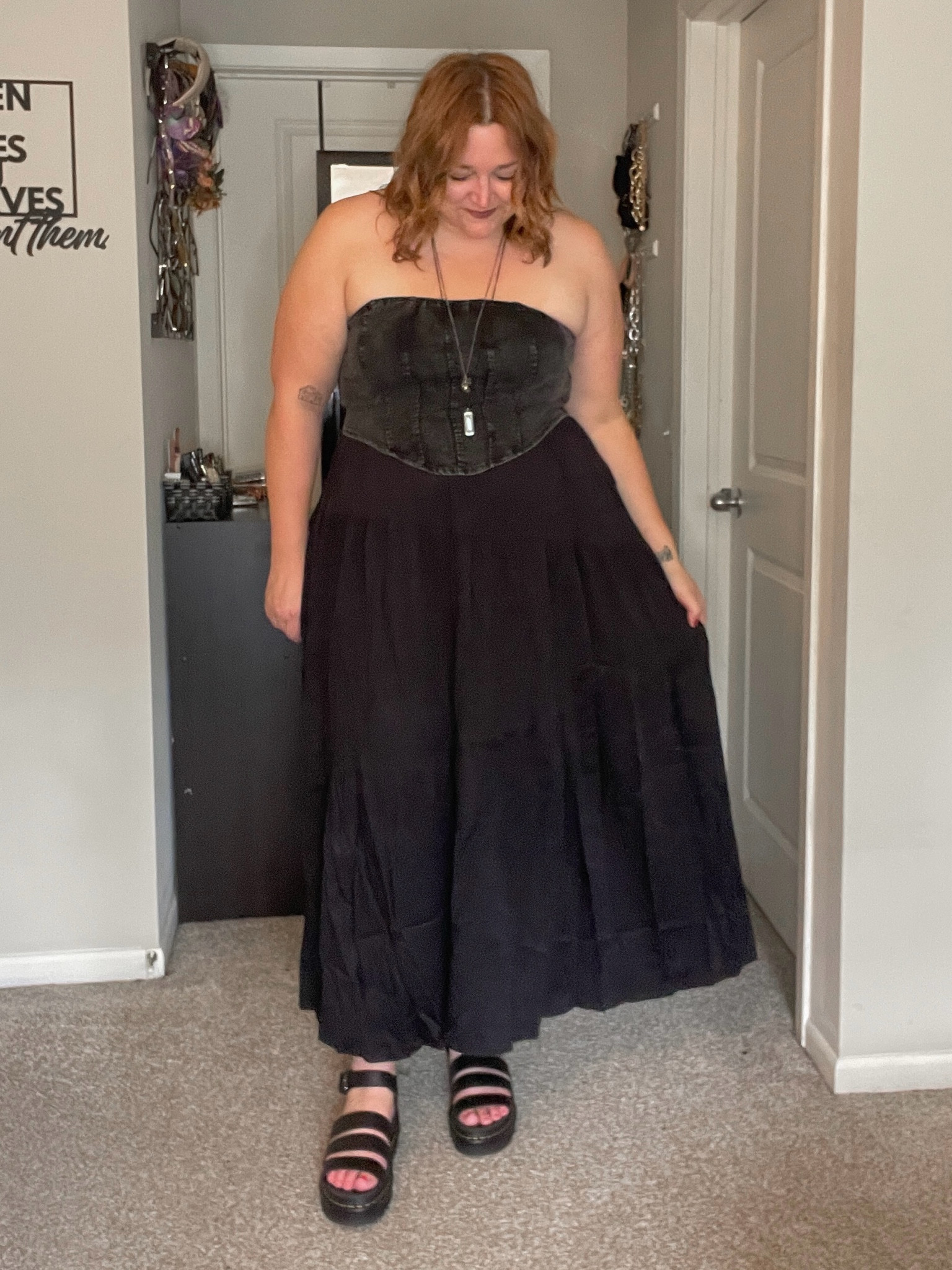 Double, double toil and trouble; Fire burn and cauldron bubble. She’s a covenless witch specializing in self love potions and internet troll voodoo dolls 😉 

Tarajaneq3 to save at SHEIN

#LTKFindsUnder50 #LTKPlusSize #LTKMidsize