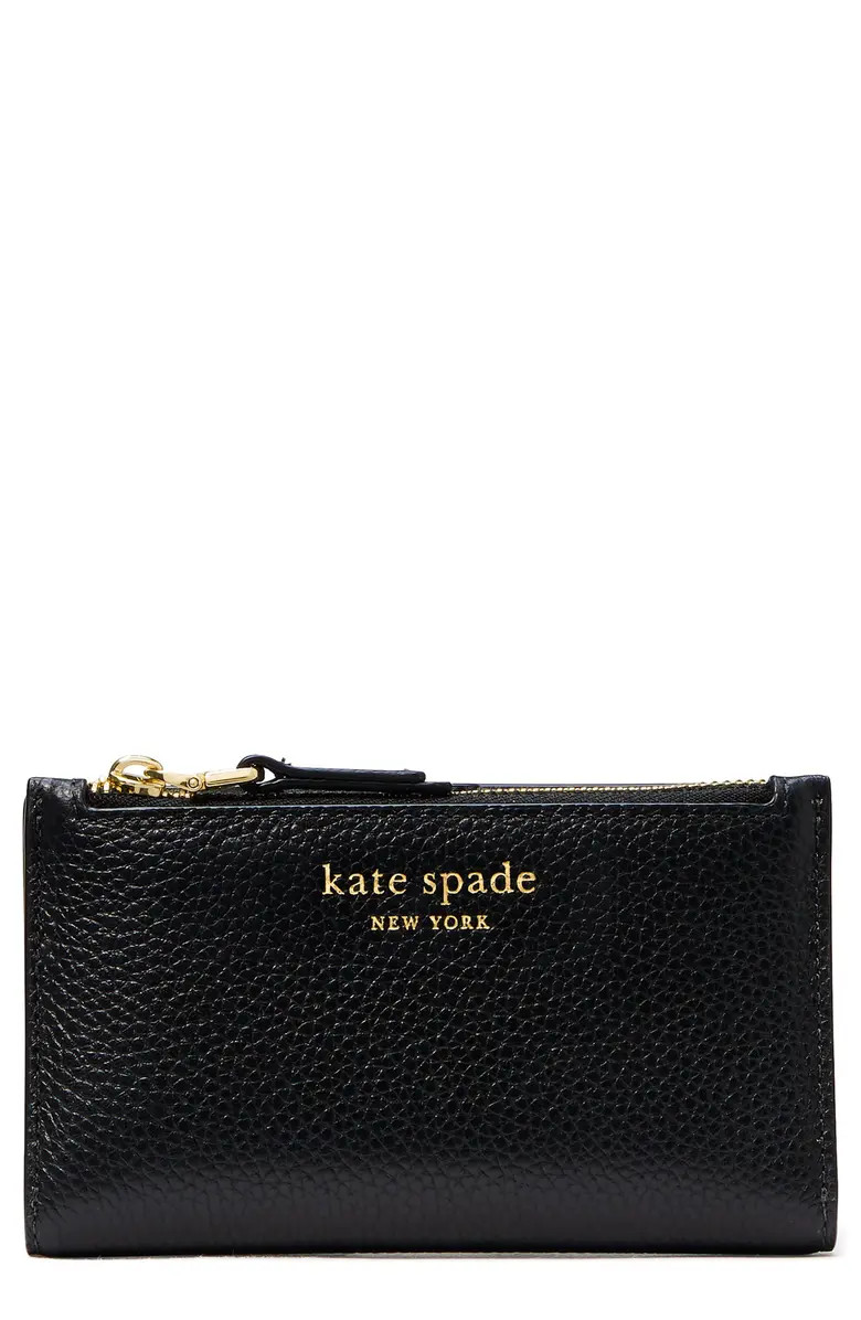 Kate Spade New York small roulette slim bifold wallet | Nordstrom | Nordstrom