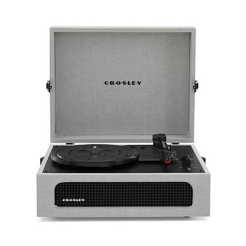 Voyager Bluetooth Vinyl Record Player - Gray | HSN