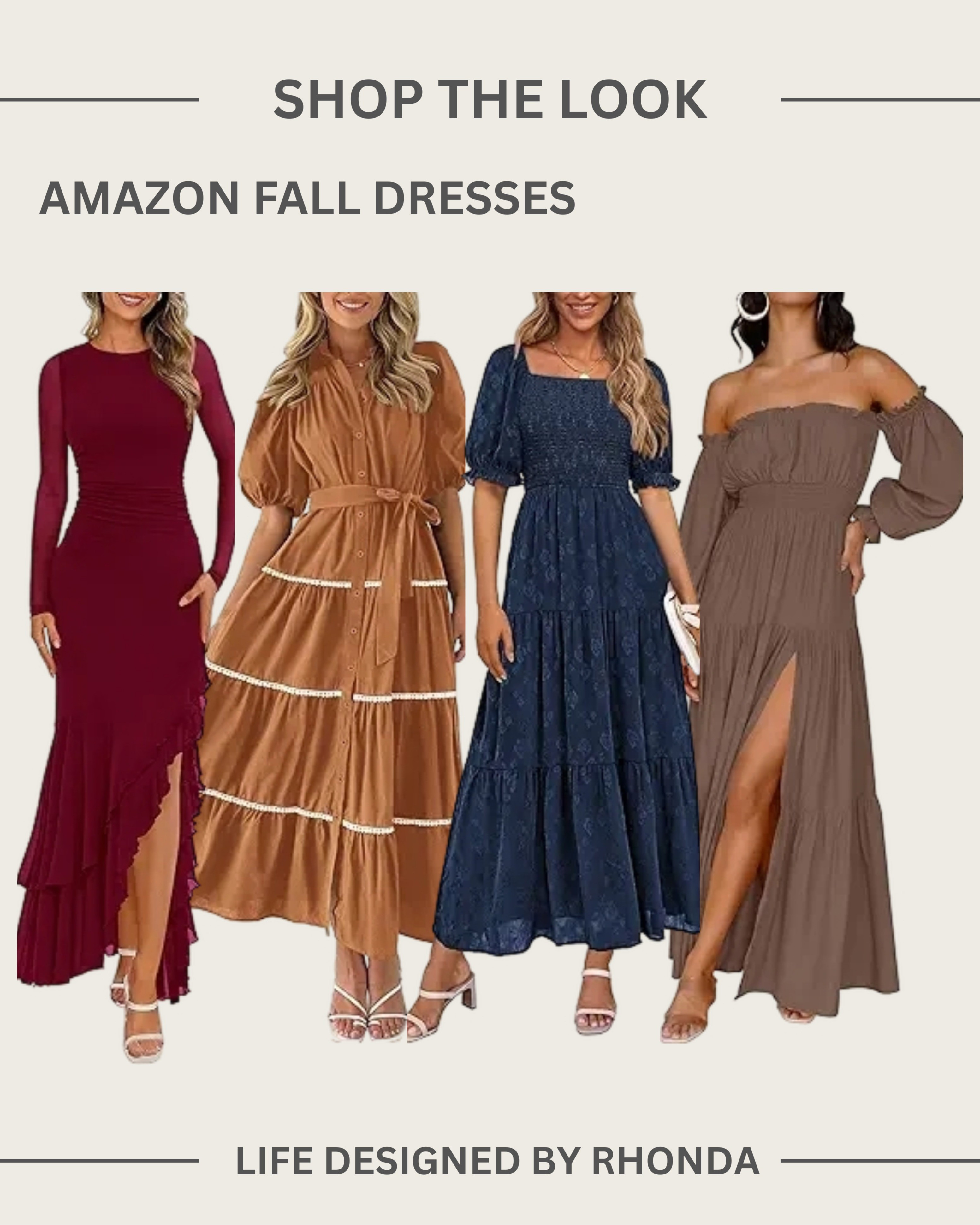 Cozy szn is calling! I've found the absolute best fall dresses on Amazon think knits, midis, and perfect autumnal prints. They're chic, easy to style, and so affordable! Tap to shop your new favorite fall look before they sell out! #AmazonFinds #FallDresses #AmazonFashion #OOTD #DressInspo #FallStyle #ShopTheLook #AffordableFashion #AmazonMustHaves

#LTKSeasonal #LTKSaleAlert #LTKStyleTip