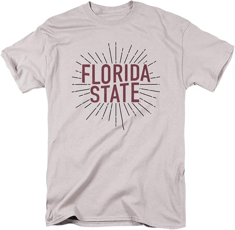 Florida State University Official Burst Unisex Adult T Shirt | Amazon (US)
