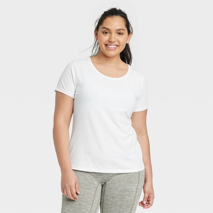 Women's Essential Crewneck Short Sleeve T-Shirt - All in Motion™ | Target