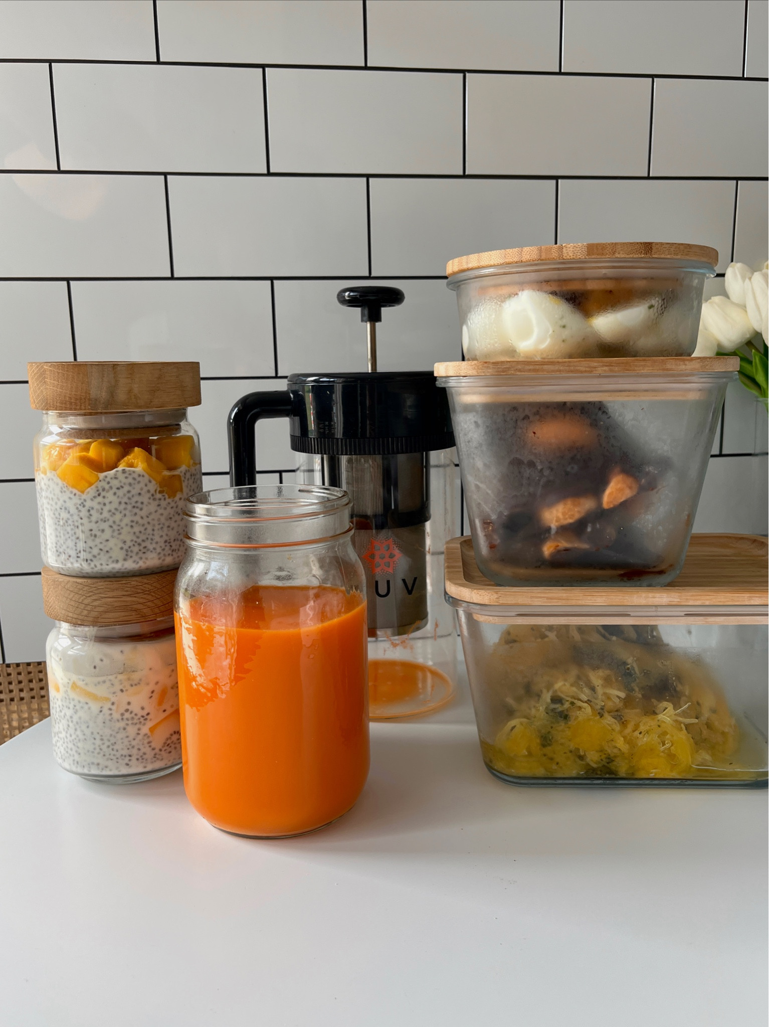 Meal prep containers🌸