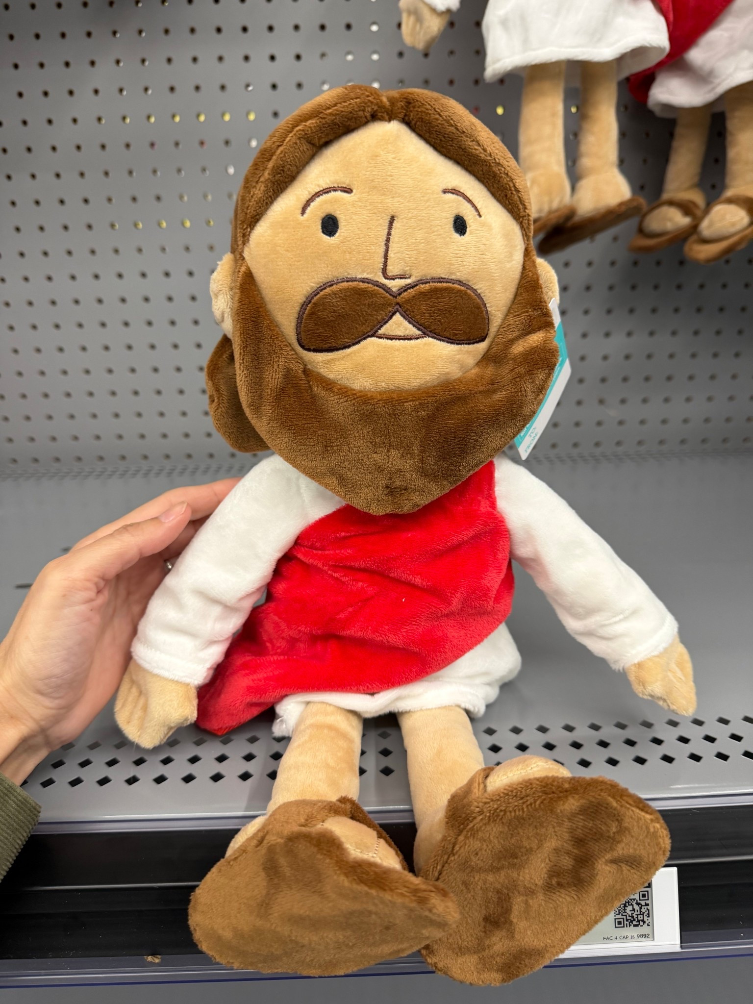 Walmart coming through with the Jesus plushies! 

#LTKmomlife #LTKSeasonal #LTKKids