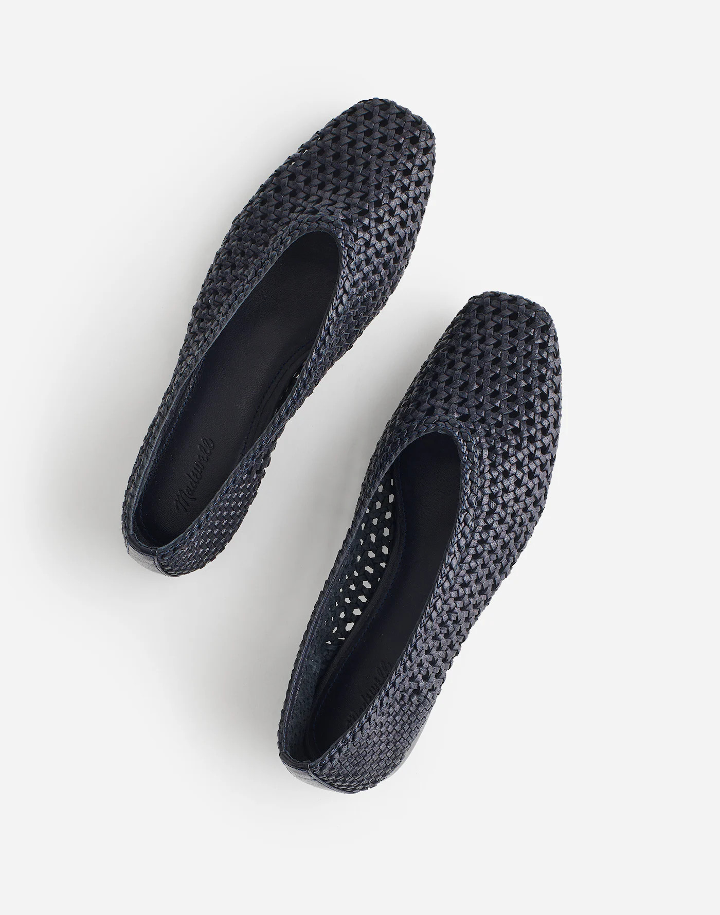 The Mylie Ballet Flat in Handwoven Leather | Madewell