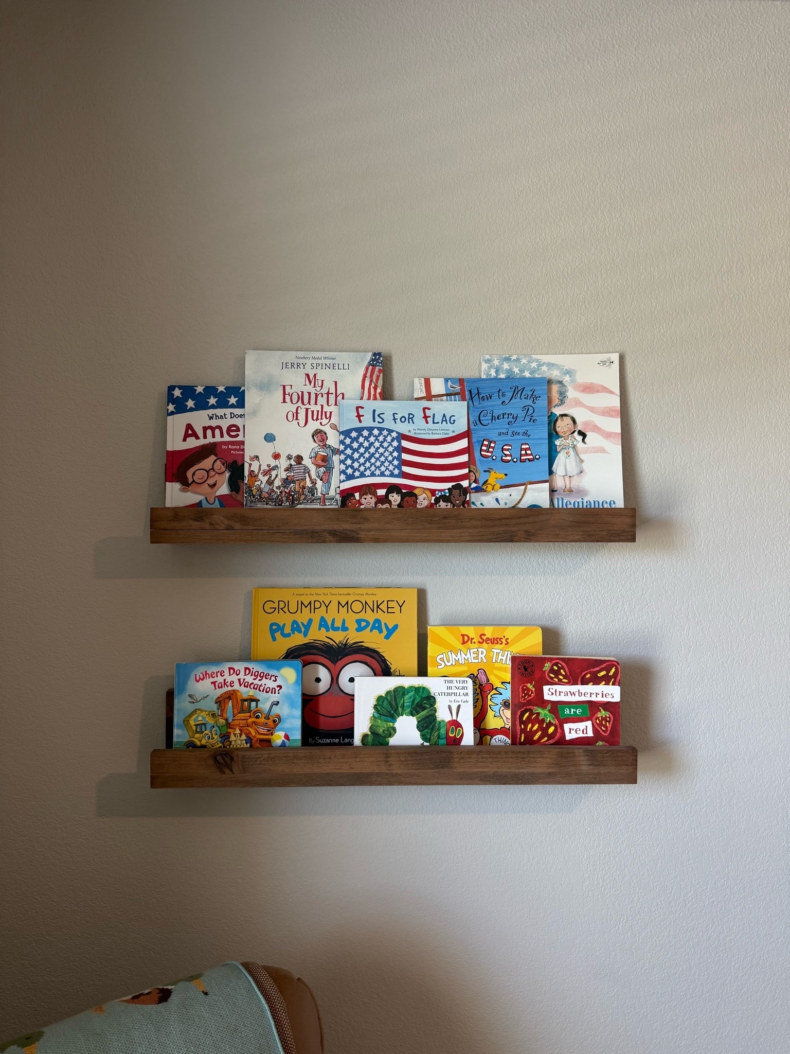 bookshelf #nurserybookshelf #shelves #nurserydecor #toddlerroom #books

#LTKKids #LTKBaby