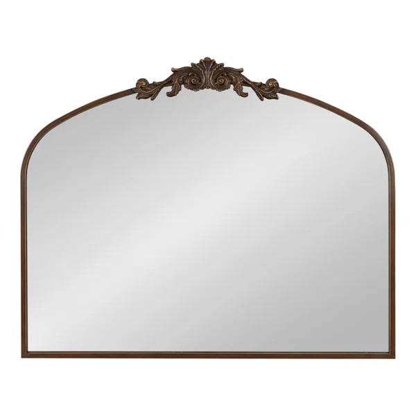 Anglo Metal Flat Wall Mirror | Wayfair North America