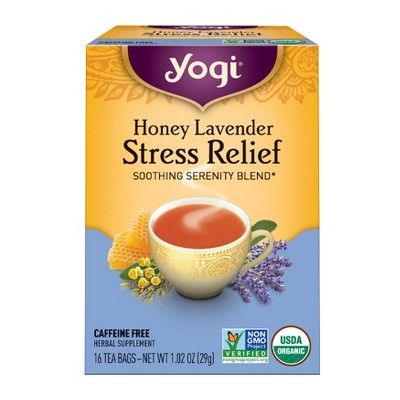 Yogi Tea - Honey Lavender Stress Relief Tea - 16ct | Target