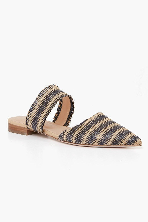 Midnight Raffia Cara Sandal | Tuckernuck (US)