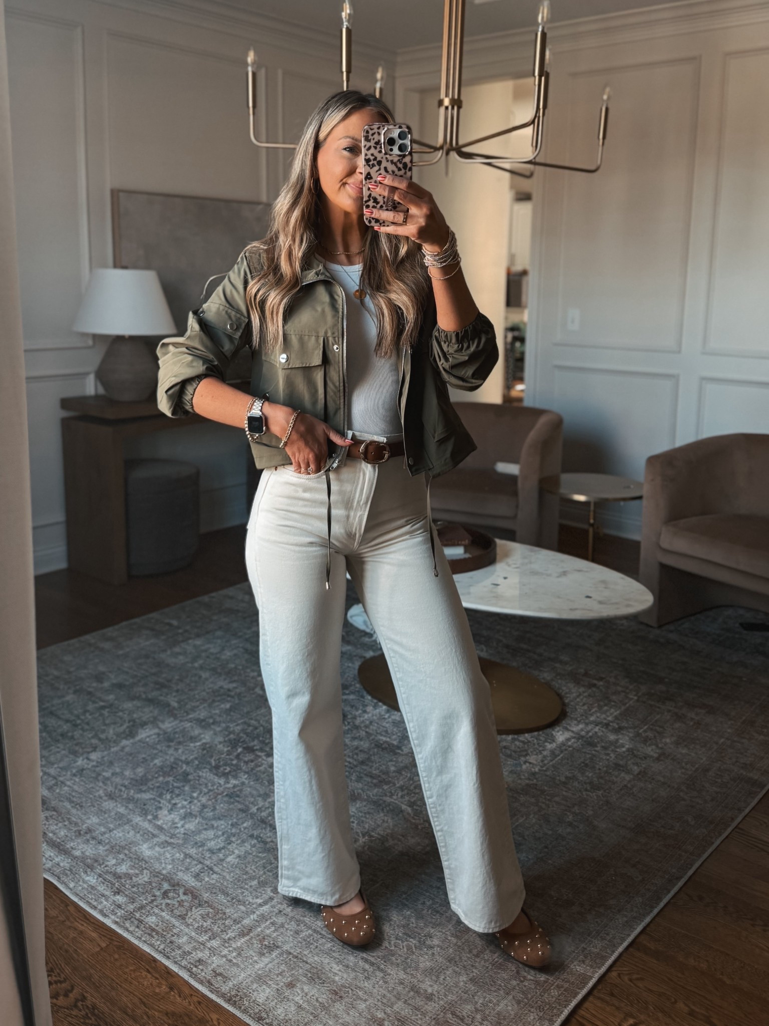 These off white jeans are perfect for spring! I wear my true to size 27. 

#LTKootd #LTKTall