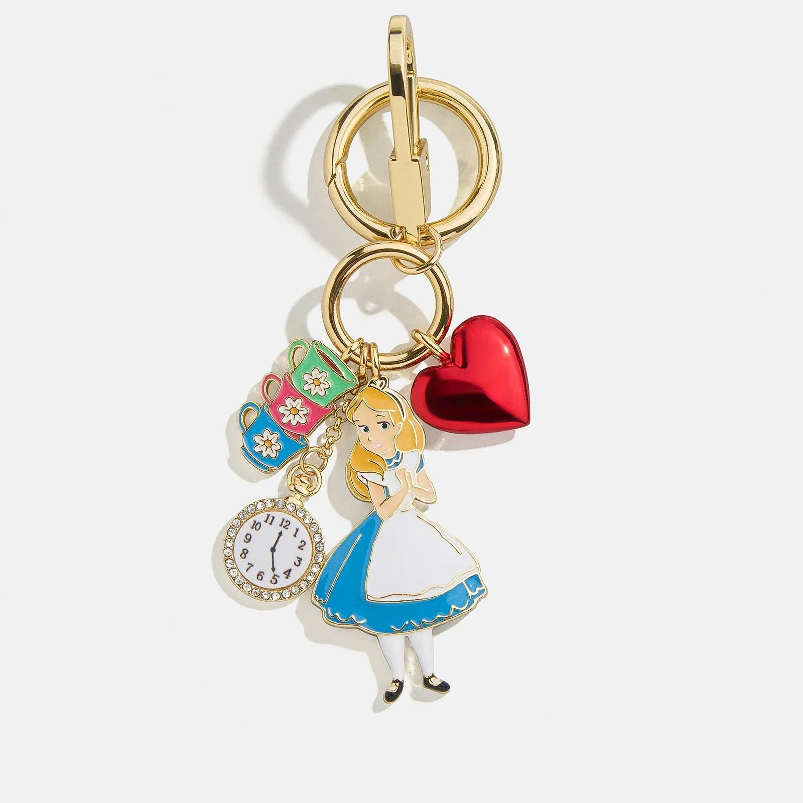 Disney Alice in Wonderland Cluster Bag Charm - Multi | BaubleBar