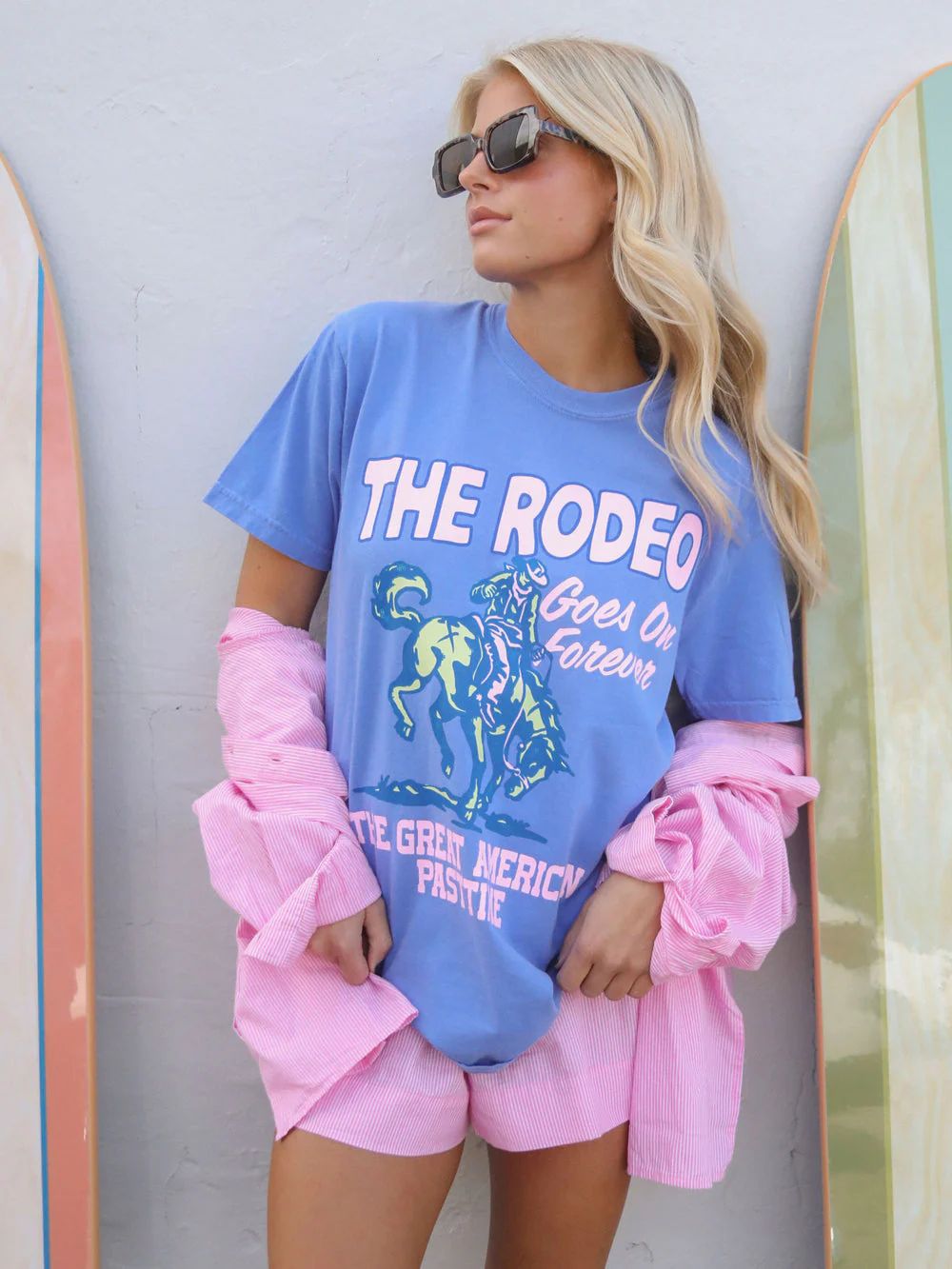 Rodeo Goes on Forever Tee | Love story boutique