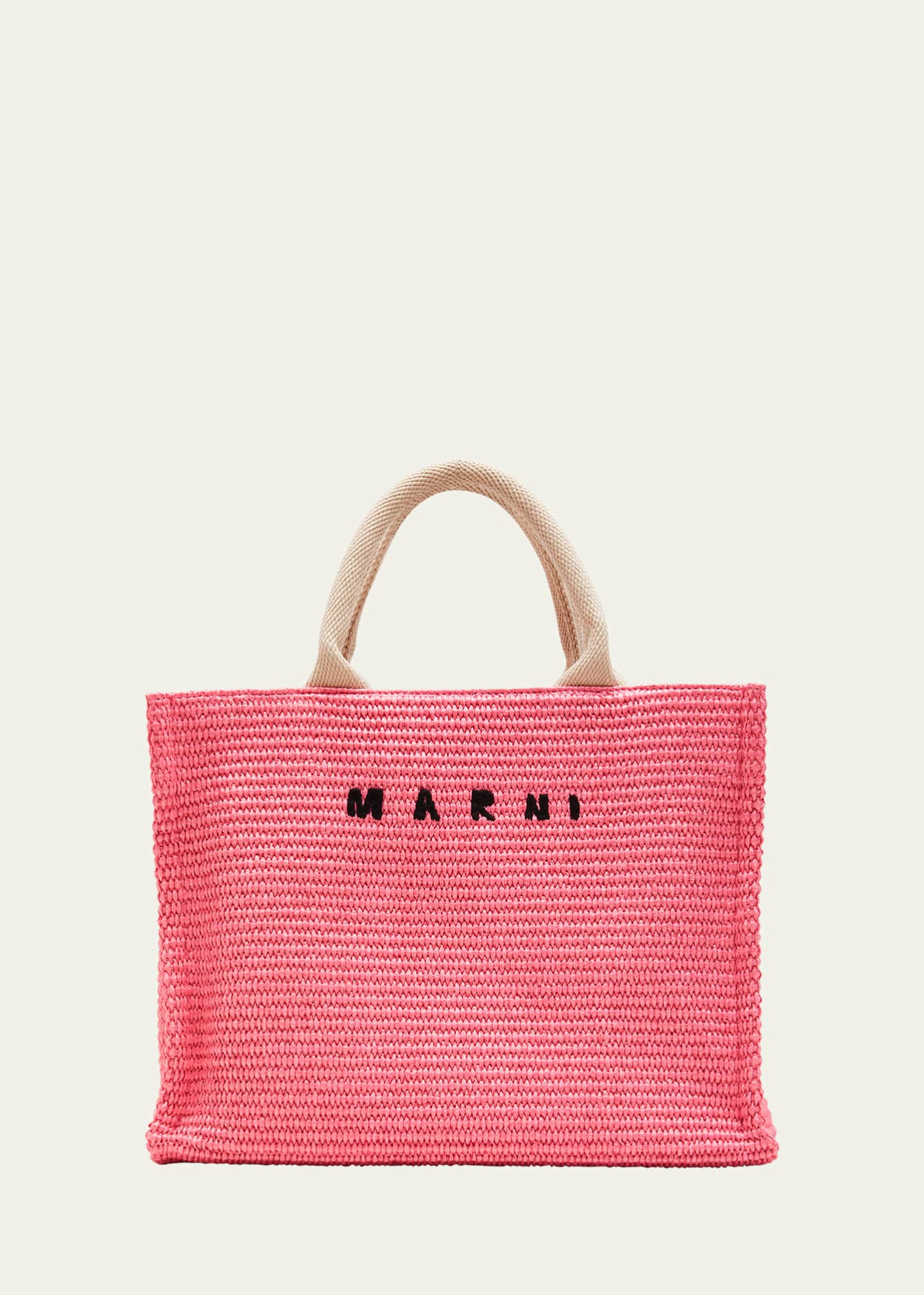 Marni Small Basket Canvas Tote Bag | Bergdorf Goodman