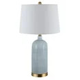 SAFAVIEH Stark 27 in. Coastal Glass Table Lamp, Blue - Walmart.com | Walmart (US)