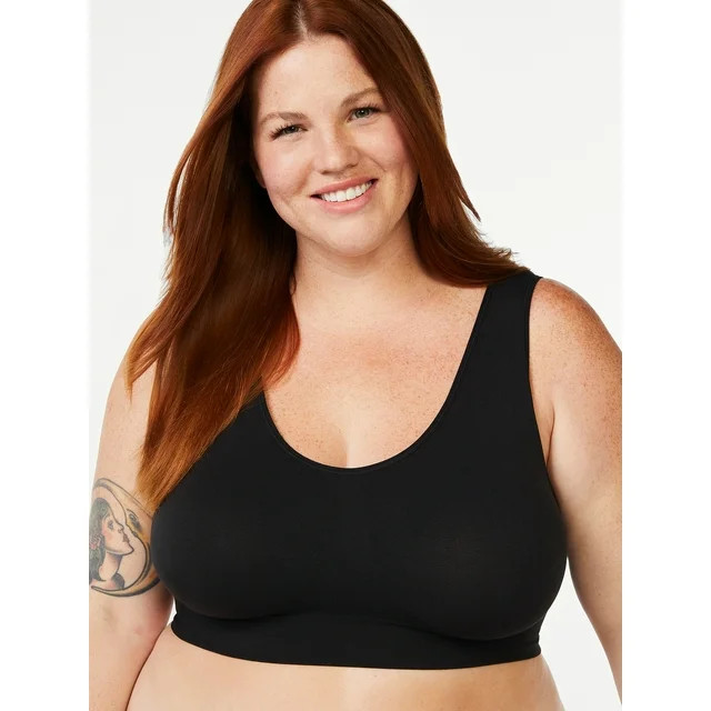 Joyspun Women's Pullover Comfort Bralette, Sizes S to 3XL | Walmart (US)