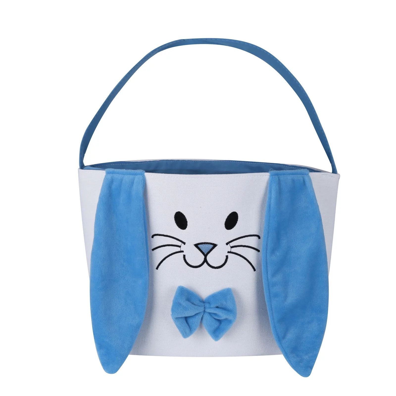 Hometimes Easter Bunny Basket for Kids,Cute Easter Bucket Bags with Rabbit Ears for Easter Eggs H... | Walmart (US)