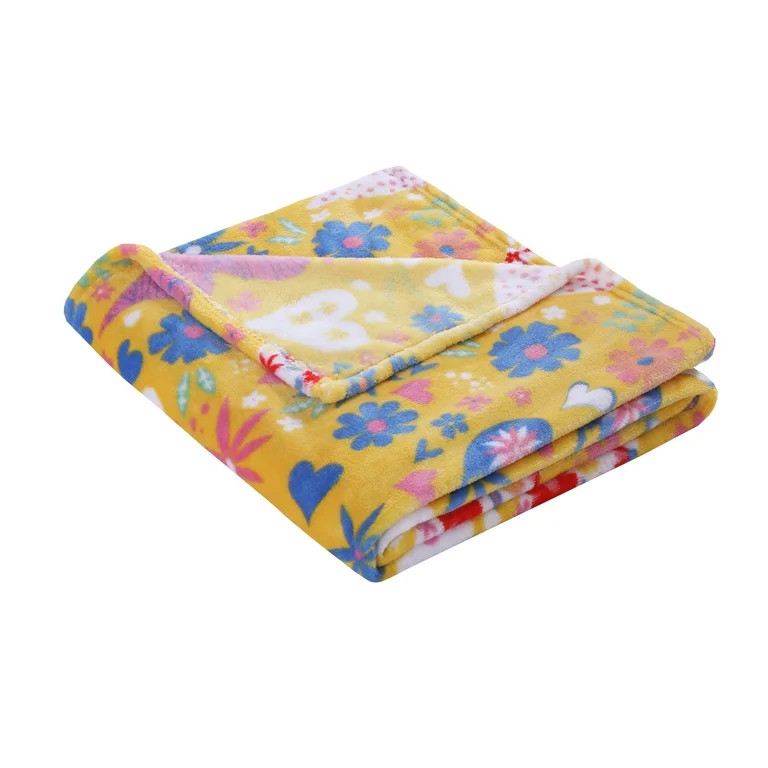 WTC Flower Garden Heart Throw - Walmart.com | Walmart (US)