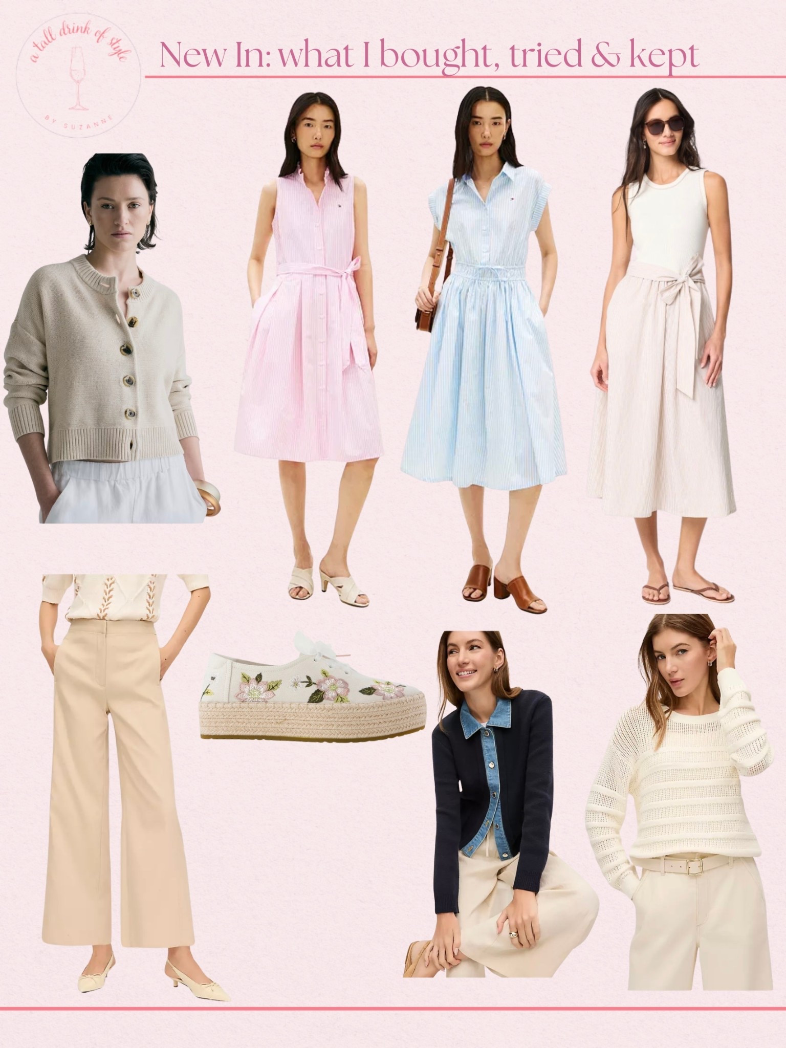 New In: what I bought, tried & kept! Loving these new spring arrivals. They are going to be staples in my closet this season! 

#LTKTall #LTKSeasonal #LTKOver40