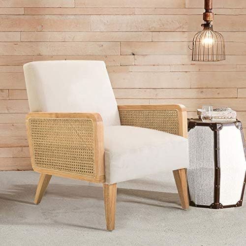 Modern Accent Chairs Upholstered Mid Century Living Room Recliner Lounge Comfy Armchairs for Bedroom | Amazon (US)
