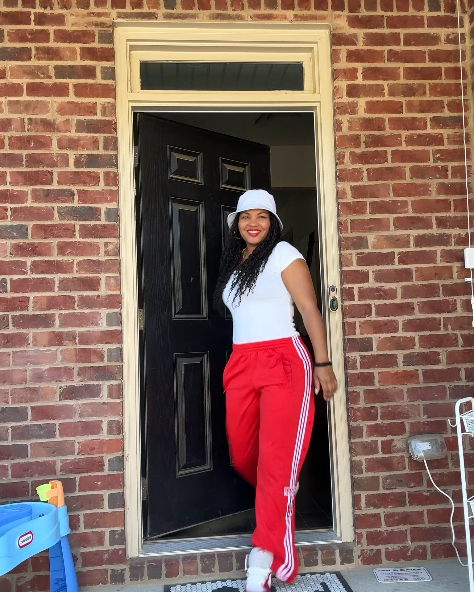 These iconic button up adidas’s pant is on sale & perfect for the summer. I’m telling you, unbuttoning them really gives a nice breeze while I still look cute, casual & feel comfy.

#LTKootd #LTKActive #LTKTall