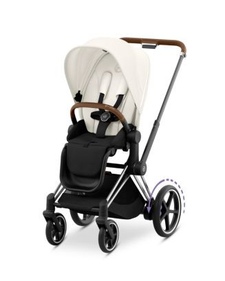 Cybex e-PRIAM 2 Smart Stroller in Chrome/Brown  | Bloomingdale's Kids | Bloomingdale's (US)